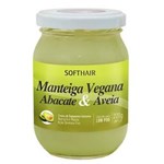 Ficha técnica e caractérísticas do produto Manteiga Vegana SoftHair - Creme de Tratamento Abacate e Aveia - 220g