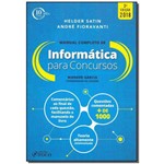 Ficha técnica e caractérísticas do produto Manual Completo de Informática para Concursos - 03ed/18