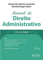 Ficha técnica e caractérísticas do produto Manual de Direito Administrativo - Volume Unico - 2018 - Juspodivm