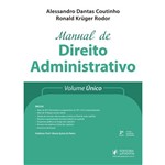 Ficha técnica e caractérísticas do produto Manual de Direito Administrativo - Volume Único - 2ª Edição - 2018