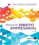 Ficha técnica e caractérísticas do produto Manual de Direito Empresarial - 07 Ed - Saraiva