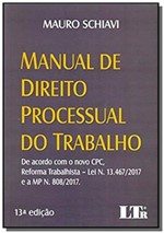 Ficha técnica e caractérísticas do produto Manual de Direito Processual do Trabalho 09 - Ltr Editora
