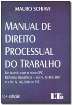 Ficha técnica e caractérísticas do produto Manual de Direito Processual do Trabalho-15Ed/19 - Ltr Editora