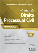 Ficha técnica e caractérísticas do produto Manual de Processo Civil - Vol. Único (2019)
