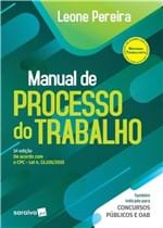 Ficha técnica e caractérísticas do produto Manual de Processo do Trabalho - 5ª Ed