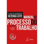Ficha técnica e caractérísticas do produto Manual De Processo Do Trabalho - 3ª Ed.