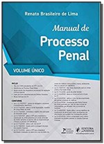 Ficha técnica e caractérísticas do produto Manual de Processo Penal  01 - Juspodivm