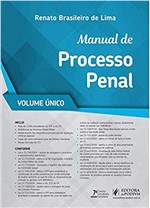Ficha técnica e caractérísticas do produto Manual de Processo Penal - Volume Unico (2019) - Juspodivm