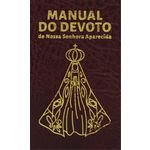 Ficha técnica e caractérísticas do produto Manual do Devoto de Nossa Senhora Aparecida - Luxo Vinho