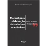 Ficha técnica e caractérísticas do produto Manual para Elaboracao de Trabalhos Academicos - Vozes