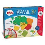 Ficha técnica e caractérísticas do produto Mapa do Brasil 3D para Encaixar - Elka