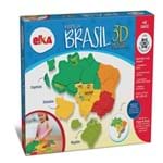 Ficha técnica e caractérísticas do produto Mapa do Brasil 3D Plástico - Elka