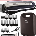 Ficha técnica e caractérísticas do produto Máquina Cortar Cabelo Philco Profissional Titanium Pro 110v