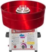Ficha técnica e caractérísticas do produto Máquina de Algodão Doce Profissional Bivolt - Vermelha