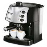 Ficha técnica e caractérísticas do produto Cafeteira Mondial C-08 Café Espresso Coffee Cream Preto 127V