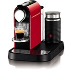 Ficha técnica e caractérísticas do produto Máquina de Café Nespresso CitiZ & Milk Red 19 Bar