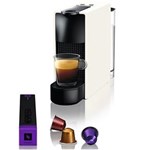 Ficha técnica e caractérísticas do produto Máquina de Café Nespresso Essenza Mini C30 com Kit Boas Vindas - Branca	 - 110V