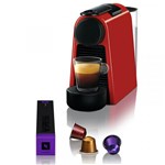 Ficha técnica e caractérísticas do produto Máquina de Café Nespresso Essenza Mini D30 127V Vermelha