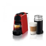 Ficha técnica e caractérísticas do produto Máquina de Café Nespresso Essenza Mini D30 Aeroccino 3 Vermelha 127v