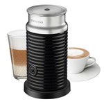 Ficha técnica e caractérísticas do produto Máquina de Café Nespresso Inissia Preta 110v com Aeroccino 3 Refresh