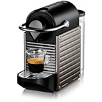 Ficha técnica e caractérísticas do produto Máquina de Café Nespresso Pixie Eletric C60 Titan 220V - Nespresso