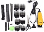 Ficha técnica e caractérísticas do produto Máquina de Cortar Cabelo Home Pro Kit 18 Peças 120V/60Hz - Amarela - Wahl