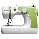 Ficha técnica e caractérísticas do produto Máquina de Costura Elgin Supéria JX-2050 - Branca/Verde - 110V