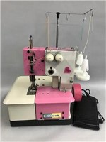 Ficha técnica e caractérísticas do produto Máquina de Costura Galoneira Portatil 2 Agulhas Bracob Baby-220V