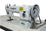 Ficha técnica e caractérísticas do produto Maquina de Costura Industrial Reta Transporte Triplo Lançadeira Grande Sewmac Sew-0818