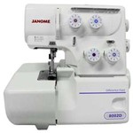 Ficha técnica e caractérísticas do produto Máquina de Costura Janome Overlock 8002D - Branca - 110v