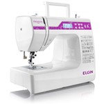 Ficha técnica e caractérísticas do produto Máquina de Costura Portátil Elgin Premium JX-10000 Bivolt - Elgin
