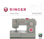 Ficha técnica e caractérísticas do produto Máquina de Costura Singer 4423 Facilita PRO 110V 22 Tipos de Ponto