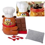 Ficha técnica e caractérísticas do produto Maquina de Foundue Automatica Infantil Kids Chef Maker para Crianças Completo - MARROM CHOCOLATE