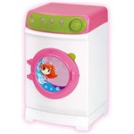 Máquina de Lavar Infantil Magic Toys Super Elétrica - Meg Rosa/verde