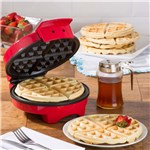 Ficha técnica e caractérísticas do produto Máquina de Waffle Fun Kitchen - Vermelho
