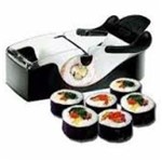 Ficha técnica e caractérísticas do produto Maquina para Enrolar Sushi Perfect Roll Comida Japonesa Portatil