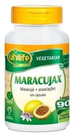 Ficha técnica e caractérísticas do produto Maracujax Maracuja (Passiflora) Unilife 90 Cápsulas (Natural)