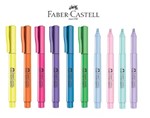 Ficha técnica e caractérísticas do produto Marca Texto Faber Castell Neon + Pastel 10 Unidades - Oferta!!!