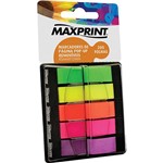 Ficha técnica e caractérísticas do produto Marcador de Página Maxprint Pop-up Maxprint 5 Cores 45mmx12mm 200 Folhas