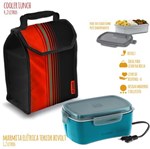 Ficha técnica e caractérísticas do produto Marmita Elétrica 1,2 L Bivolt com Cooler Lunch 4,2 L - SOPRANO