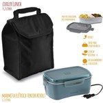 Ficha técnica e caractérísticas do produto Marmita Elétrica 1,2 L Bivolt com Cooler Lunch 4,2 L SOPRANO
