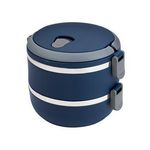 Ficha técnica e caractérísticas do produto Marmita Euro Home Lunch Box em Plástico e Aço Inox - Azul