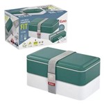 Ficha técnica e caractérísticas do produto Marmita Lunch Box Fit Verde - Euro