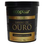 Ficha técnica e caractérísticas do produto Máscara Banho De Ouro Ecoplus 1kg