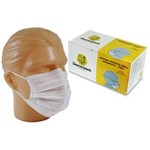 Ficha técnica e caractérísticas do produto Máscara Cirúrgica Tripla Descartável Caixa C/ 50 Unidades