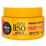 Ficha técnica e caractérísticas do produto Máscara de Hidratação Salon Line Meu Liso Muito + Liso Amido de Milho 300g