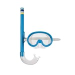 Ficha técnica e caractérísticas do produto Mascara de Mergulho e Snorkel Azul Infantil MOR