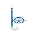Ficha técnica e caractérísticas do produto Máscara de Mergulho e Snorkel Infantil - Azul