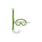 Ficha técnica e caractérísticas do produto Máscara de Mergulho e Snorkel Infantil - Verde