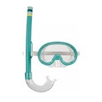 Ficha técnica e caractérísticas do produto Mascara de Mergulho e Snorkel Mor Infantil - Azul